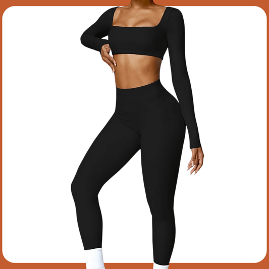 CONJUNTOS TOP MANGA LONGA + LEGGING