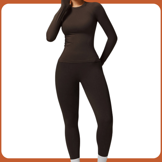 CONJUNTOS BLUSA MANGA LONGA DE COMPRESSÃO + LEGGING