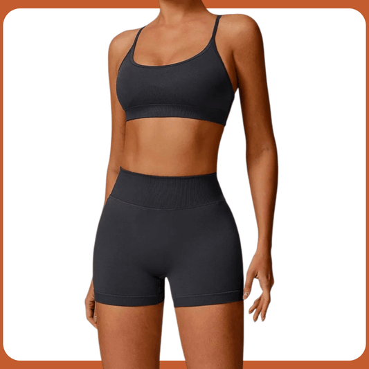 CONJUNTOS TOP + SHORTS LEGGING